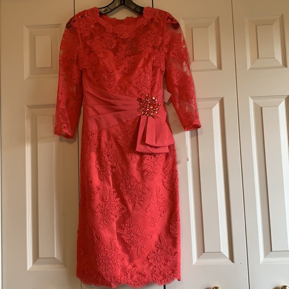 Rickie Freeman Teri Jon Cocktail Dress. - Picture 2 of 6